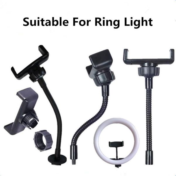 cell phone mounts & holders lazy holder flexible long arm bed stand hose clip for ring light mobile smartphone ringlight lamp
cell phone mounts & holders lazy holder flexible long arm bed stand hose clip for ring light mobile smartphone ringlight lamp