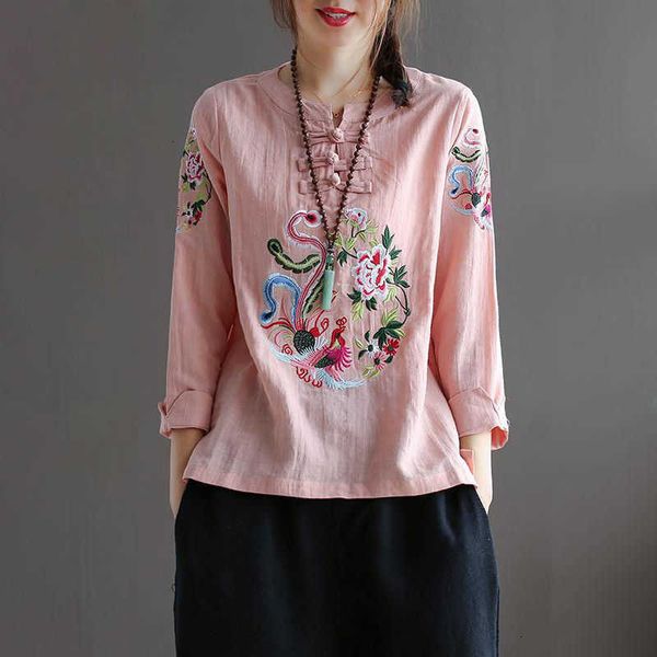 women's tanks & camis blouse women plus size cotton linen shirts ladies casual chinese phoenix vintage embroidery long sleeve stys, White
women's tanks & camis blouse women plus size cotton linen shirts ladies casual chinese phoenix vintage embroidery long sleeve stys, White