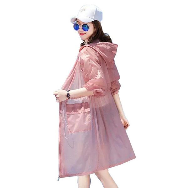 women's trench coats clothing mid-long summer 2021 korean style thin wild wind jacket sun protection shirt, Tan;black
women's trench coats clothing mid-long summer 2021 korean style thin wild wind jacket sun protection shirt, Tan;black