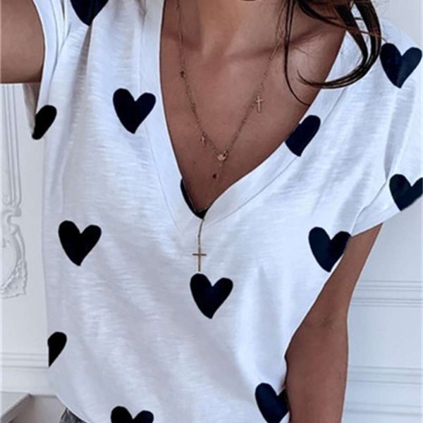 women's t-shirt fashion short sleeve for women lobr, White