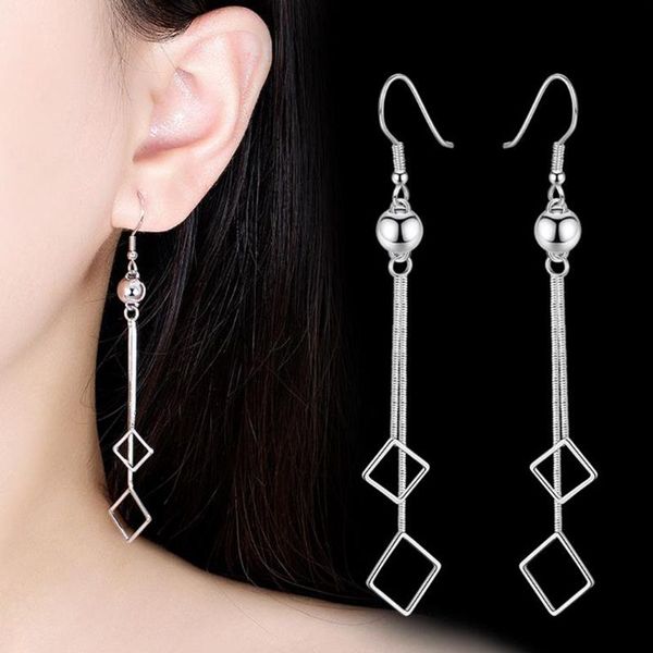 dangle & chandelier europe temperament generous 925 sterling silver rhombus long tassel pendant drop earrings for women girls party gift 5y9
dangle & chandelier europe temperament generous 925 sterling silver rhombus long tassel pendant drop earrings for women girls party gift 5y9