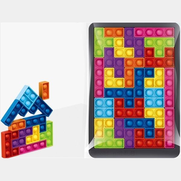silicone bubble music rodent pioneer tetris building block deskgame puzzle decompression toys
silicone bubble music rodent pioneer tetris building block deskgame puzzle decompression toys