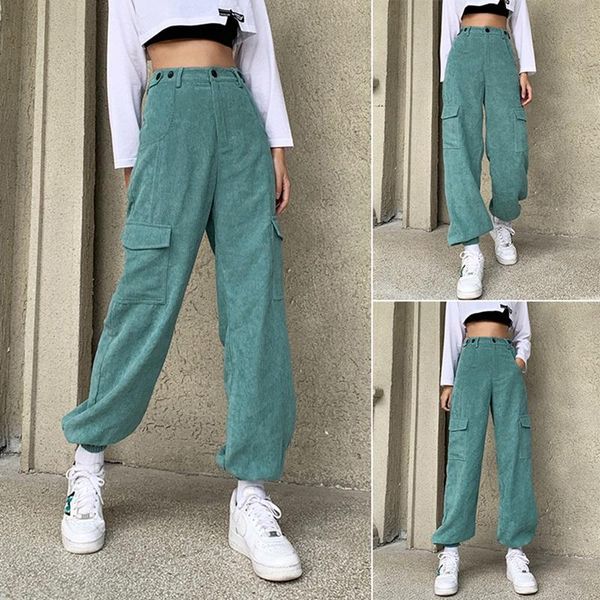 women's pants & capris fashion pocket corduroy high waist lantern casual green, Black;white
women's pants & capris fashion pocket corduroy high waist lantern casual green, Black;white