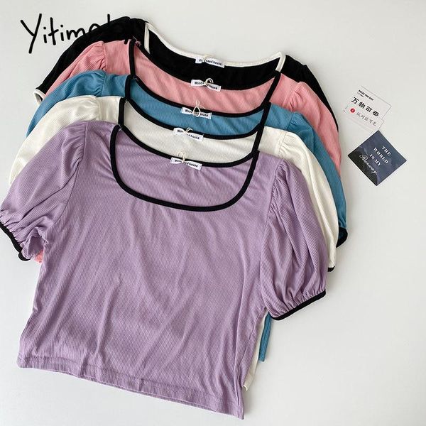 women's t-shirt yitimok t shirts women short sleeve square collar shirt loose straight summer casual cotton korean clothes pullover, White
women's t-shirt yitimok t shirts women short sleeve square collar shirt loose straight summer casual cotton korean clothes pullover, White