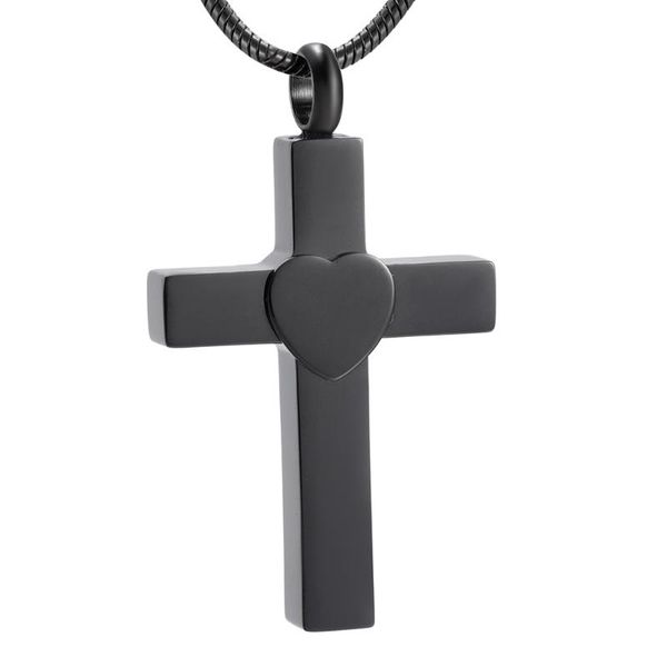 pendant necklaces ijd9994 fashion black/gold/rose gold stainless steel cross cremation jewelry heart ashes urn necklace for pet human memori, Silver
pendant necklaces ijd9994 fashion black/gold/rose gold stainless steel cross cremation jewelry heart ashes urn necklace for pet human memori, Silver