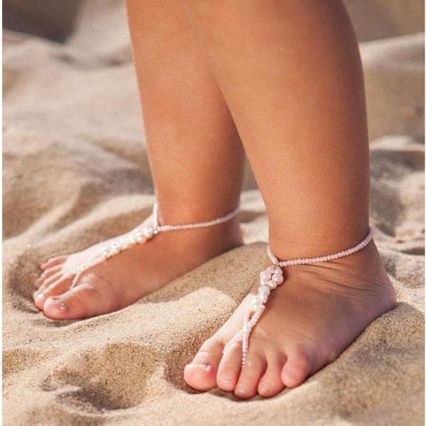 anklets fashion pink white imitation pearl beaded elasticity toe ring baby summer beach barefoot sandals child foot jewelry, Red;blue
anklets fashion pink white imitation pearl beaded elasticity toe ring baby summer beach barefoot sandals child foot jewelry, Red;blue