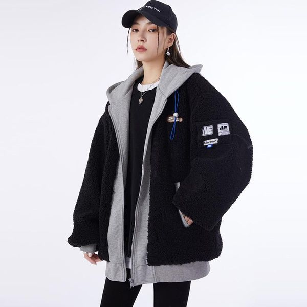 women's jackets ader lamb wool fashion men women jacket male korean harajuku trend autumn winter adererror fake two piece streetwear co, Black;brown
women's jackets ader lamb wool fashion men women jacket male korean harajuku trend autumn winter adererror fake two piece streetwear co, Black;brown