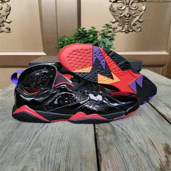 shoes7 whole 7s blue star black patent leather 313358-006 with box men size basketball shoesa38
shoes7 whole 7s blue star black patent leather 313358-006 with box men size basketball shoesa38