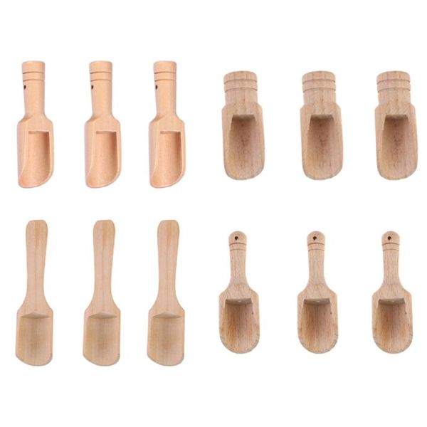 spoons 12pcs mini wooden tea kitchen gadgets (assorted color) 
spoons 12pcs mini wooden tea kitchen gadgets (assorted color)