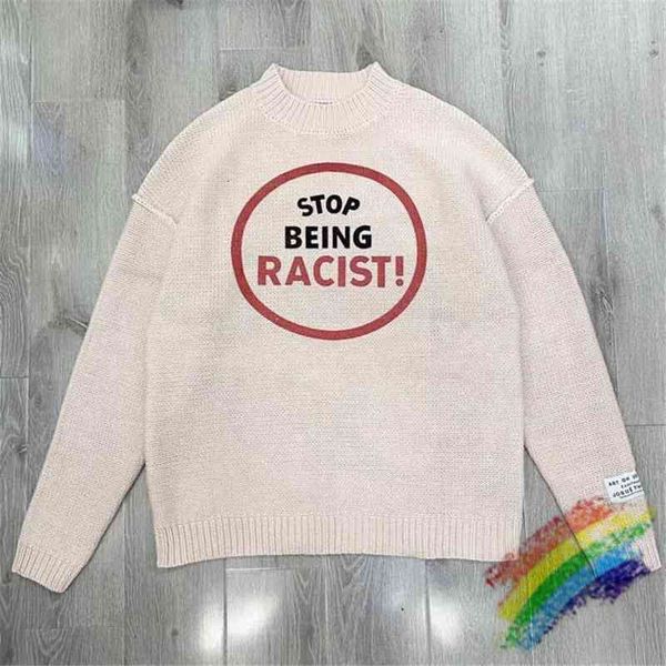 double-sided loose sweater men woman 1 crewneck vintage sweater, White;black 
double-sided loose sweater men woman 1 crewneck vintage sweater, White;black