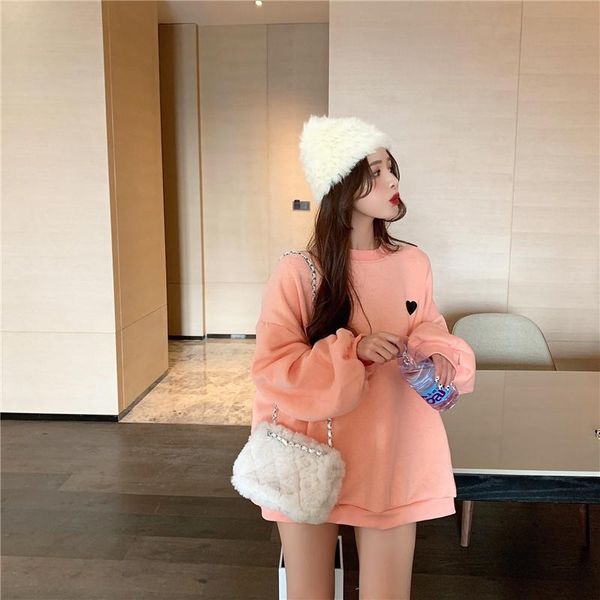 women's hoodies & sweatshirts women fashion candy color lady creative heart shaped embroidered girls little fresh loose, Black
women's hoodies & sweatshirts women fashion candy color lady creative heart shaped embroidered girls little fresh loose, Black