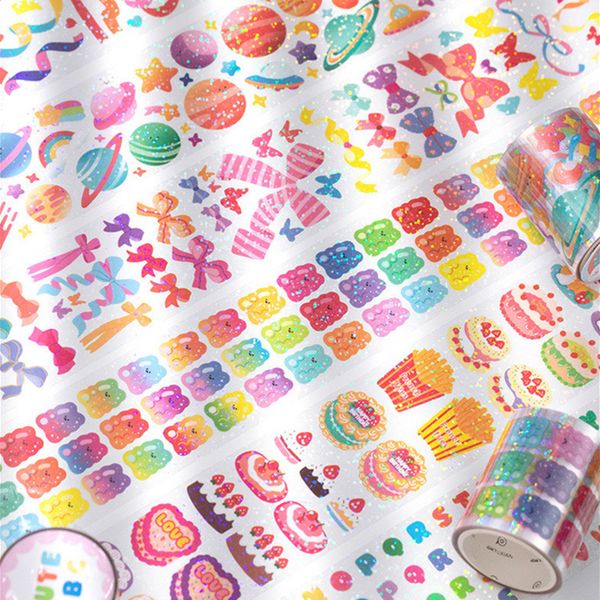 Kawaii Bear Alphabet Shiny Washi Tapes Decorative Masking Washi Tapes Adhesive Scrapbooking Sticker For Journal Diy Craft
Kawaii Bear Alphabet Shiny Washi Tapes Decorative Masking Washi Tapes Adhesive Scrapbooking Sticker For Journal Diy Craft