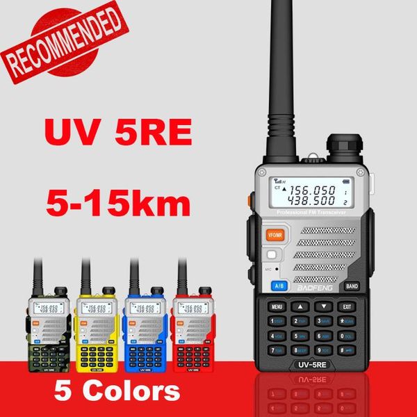 walkie talkie baofeng uv-5re 10km uhf vhf portable cb ham radio station 128ch two way boafeng upgrade uv 5r
walkie talkie baofeng uv-5re 10km uhf vhf portable cb ham radio station 128ch two way boafeng upgrade uv 5r