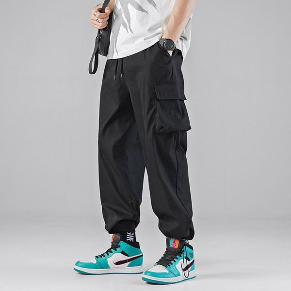 men's pants 2021spring cargo men big pocket jogging harem elastic waist loose trousers fashion plus size street bottoms male, Black
men's pants 2021spring cargo men big pocket jogging harem elastic waist loose trousers fashion plus size street bottoms male, Black