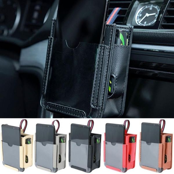 multi-purpose car air outlet pocket portable mobile phone hanging storage bag vehicle organizer creative box cell mounts & holders
multi-purpose car air outlet pocket portable mobile phone hanging storage bag vehicle organizer creative box cell mounts & holders