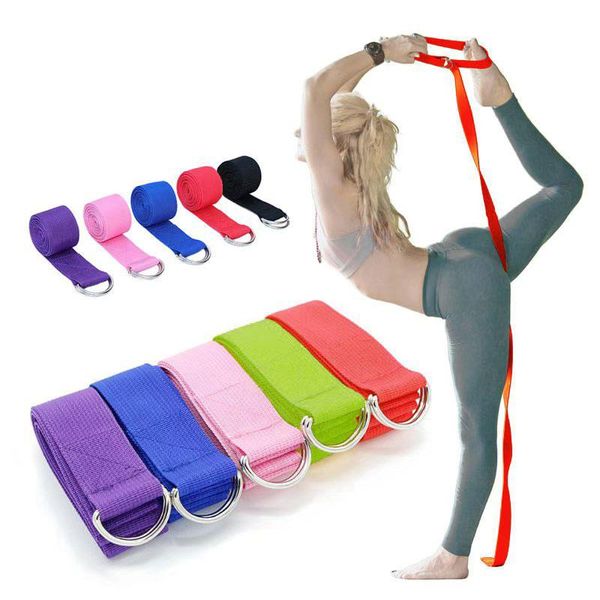 yoga belt elastic strap multi-colors d-ring fitness exercise gym rope waist leg resistance assist training tools bands
yoga belt elastic strap multi-colors d-ring fitness exercise gym rope waist leg resistance assist training tools bands