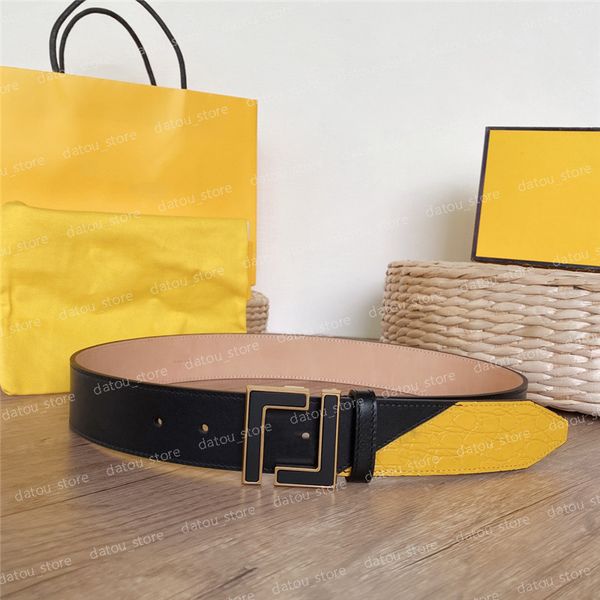 luxury designer belt for men womens genuine leather belts letter f buckle waistband 4.0cm width ceintures gürtel, Black;brown
luxury designer belt for men womens genuine leather belts letter f buckle waistband 4.0cm width ceintures gürtel, Black;brown