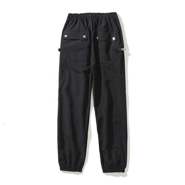 street zipper multi-pockets high black overalls men and women drawstring oversize loose casual track pants hip hop trousers, Black;brown
street zipper multi-pockets high black overalls men and women drawstring oversize loose casual track pants hip hop trousers, Black;brown