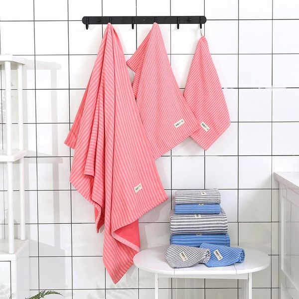 34x34cm/34x76cm/70x140cm 3 pcs gauze cotton striped soft absorbent bathroom face hand bath towel set
34x34cm/34x76cm/70x140cm 3 pcs gauze cotton striped soft absorbent bathroom face hand bath towel set