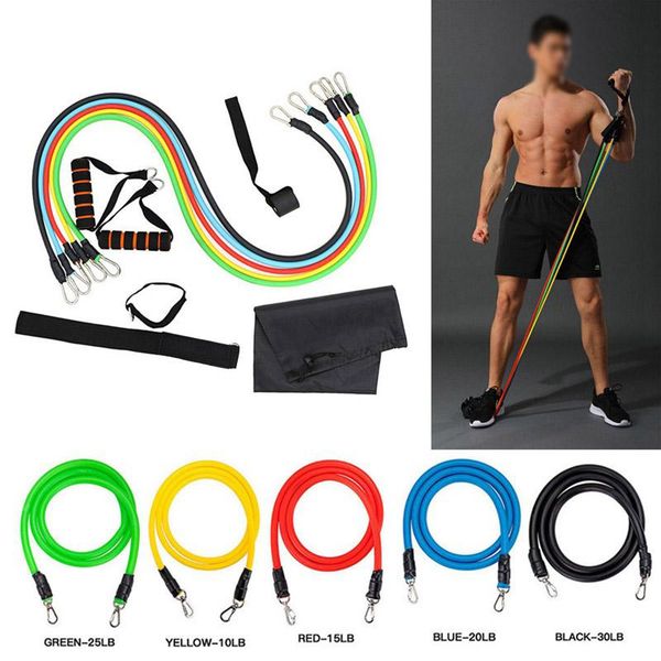 pcs/set rubber fitness resistance tube band yoga gym stretch pull rope exercise training expander door anchor bands
pcs/set rubber fitness resistance tube band yoga gym stretch pull rope exercise training expander door anchor bands