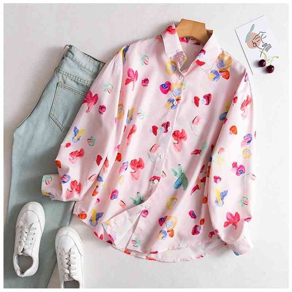 arrival graffiti letter print turn-down collar ovesize long blouse button up casual loose chic shirt feminina blusa 210601, White
arrival graffiti letter print turn-down collar ovesize long blouse button up casual loose chic shirt feminina blusa 210601, White