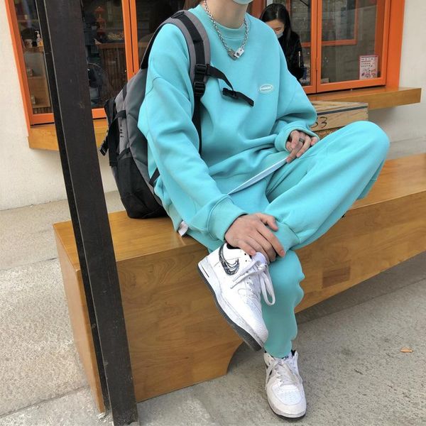 spring 2021 suit for men's south korean pure color pullover hoodie tidy junior chant sportsuit tracksuits, Gray
spring 2021 suit for men's south korean pure color pullover hoodie tidy junior chant sportsuit tracksuits, Gray
