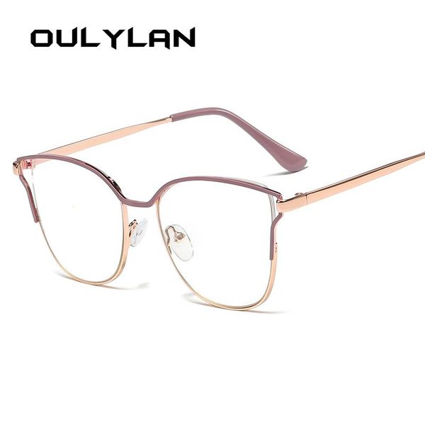 fashion sunglasses frames oulylan women cat eye glasses frame men clear lens metal eyeglasses female transparent myopia optical spectacles e, Black
fashion sunglasses frames oulylan women cat eye glasses frame men clear lens metal eyeglasses female transparent myopia optical spectacles e, Black