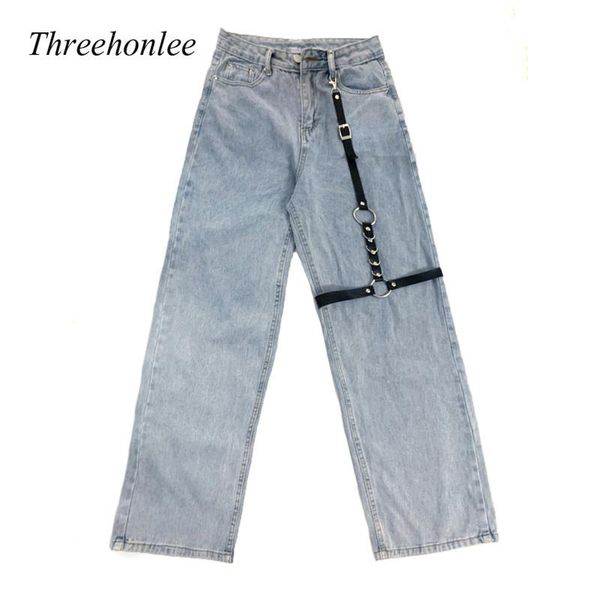 women's jeans high waist 2021 fashion streetwear light colour casual straight pants harajuku denim trouser, Blue
women's jeans high waist 2021 fashion streetwear light colour casual straight pants harajuku denim trouser, Blue