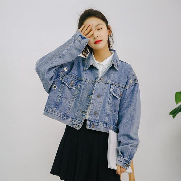 women's jackets wholesale 2021 summer selling fashion casual denim jacket l314, Black;brown
women's jackets wholesale 2021 summer selling fashion casual denim jacket l314, Black;brown