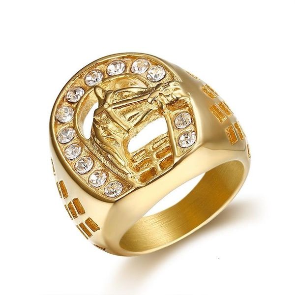 love ring fashion zircon inlaid golden horse men wedding hip hop punk jewelry, Slivery;golden
love ring fashion zircon inlaid golden horse men wedding hip hop punk jewelry, Slivery;golden