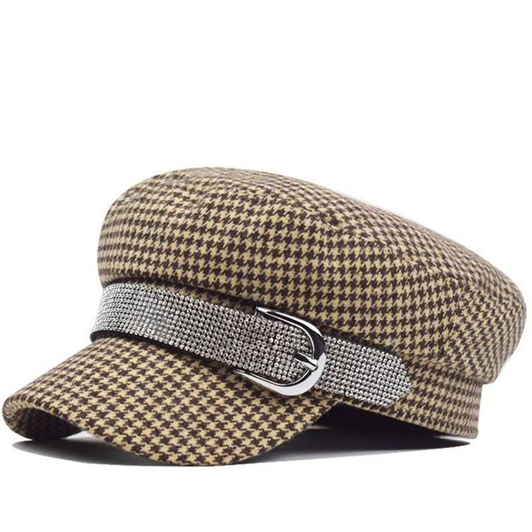 berets women wool beret for elegant lady winter female cotton hats plaid vintage octagonal casual boina autumn girl cap, Blue;gray
berets women wool beret for elegant lady winter female cotton hats plaid vintage octagonal casual boina autumn girl cap, Blue;gray