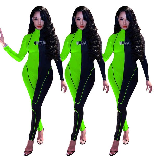 autumn colors spliced ny jumpsuits casual sports sleeves high neck full length nightclub wear rompers long pants, Black;white
autumn colors spliced ny jumpsuits casual sports sleeves high neck full length nightclub wear rompers long pants, Black;white