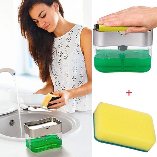 liquid soap dispenser 2-in-1sponge rack 13 ounces box and sponge caddy multifunction kitchen washing #40
liquid soap dispenser 2-in-1sponge rack 13 ounces box and sponge caddy multifunction kitchen washing #40