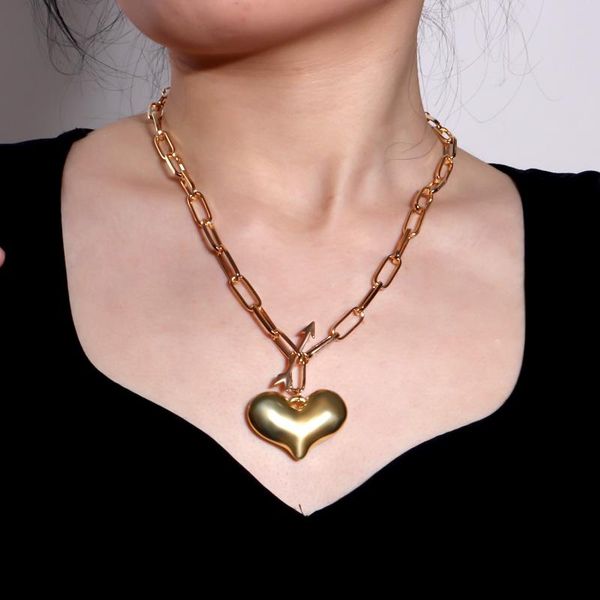 heart pendant necklace for women gold silver color arrow buckle clavicle chain short necklaces 2021 fashion jewelry
heart pendant necklace for women gold silver color arrow buckle clavicle chain short necklaces 2021 fashion jewelry