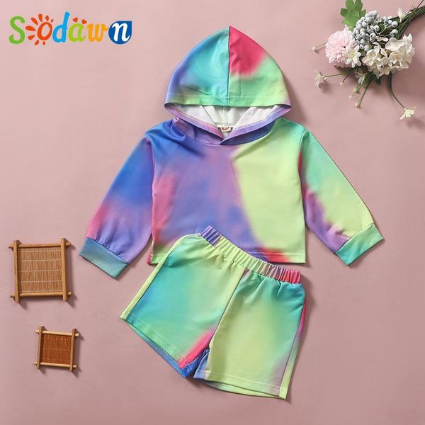 clothing sets sodawn summer girl clothes set tie dye long sleeve hooded sweater + shorts 2pcs fashion kids, White
clothing sets sodawn summer girl clothes set tie dye long sleeve hooded sweater + shorts 2pcs fashion kids, White