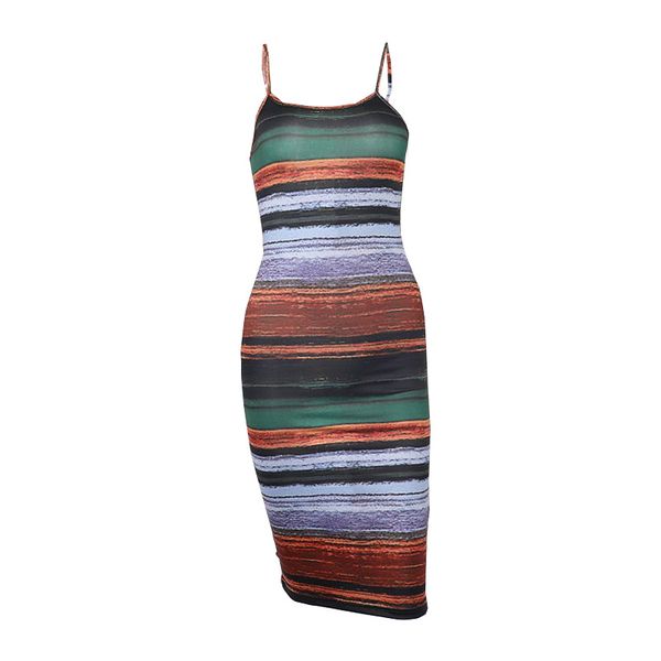 casual dresses woman floral stripes one-shouldered slash neck halter backless dress, Black;gray
casual dresses woman floral stripes one-shouldered slash neck halter backless dress, Black;gray