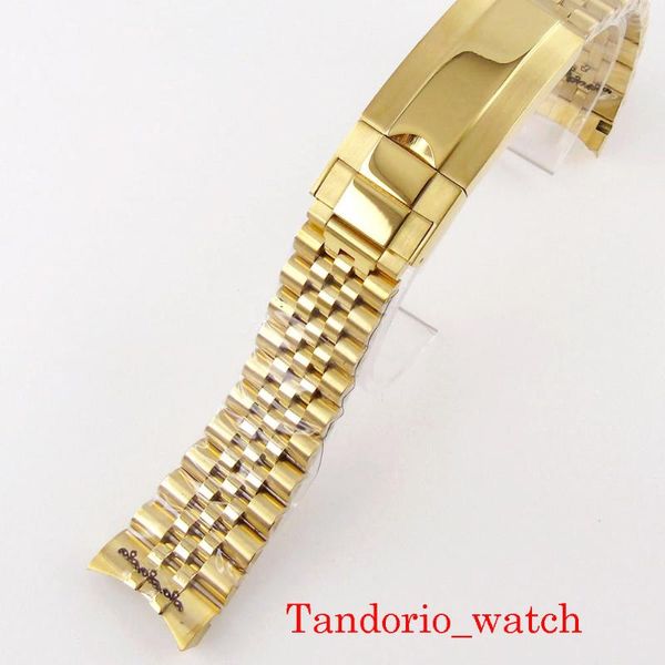 watch bands 20mm width gold plated men jubilee bracelet fit 40mm wristwatch folding strap polished center, Black;brown
watch bands 20mm width gold plated men jubilee bracelet fit 40mm wristwatch folding strap polished center, Black;brown