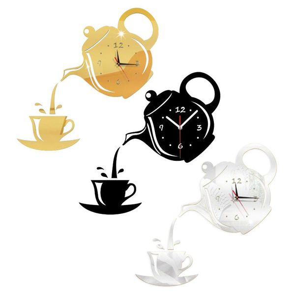 wall clock sticker acrylic quartz diy creative mute mirror teapot room decoration clocks
wall clock sticker acrylic quartz diy creative mute mirror teapot room decoration clocks