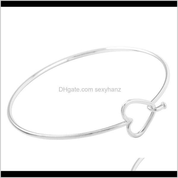 bracelets jewelry drop delivery 2021 mjb0447 shiny polish thin wire heart eternity eternal love forever gift bangle bracelet pv3x9, Black
bracelets jewelry drop delivery 2021 mjb0447 shiny polish thin wire heart eternity eternal love forever gift bangle bracelet pv3x9, Black