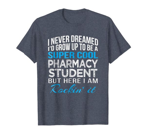 super cool pharmacy student funny gift t shirt, White;black