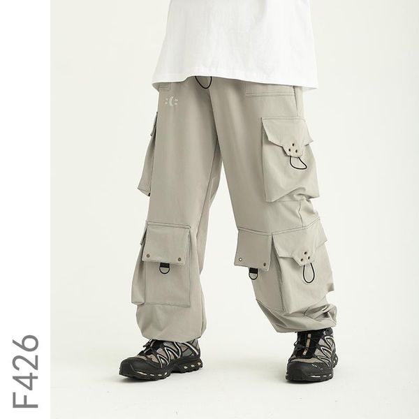 multiple pockets men pants hip hop cargo trousers autumn winter streerwear elastic waist beam feet 2021 men's, Black
multiple pockets men pants hip hop cargo trousers autumn winter streerwear elastic waist beam feet 2021 men's, Black