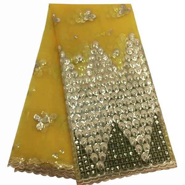 ribbon arrival 2021 african yellow lace fabrics nigerian tulle fabric with full sequins for women party dresses, Pink;blue
ribbon arrival 2021 african yellow lace fabrics nigerian tulle fabric with full sequins for women party dresses, Pink;blue