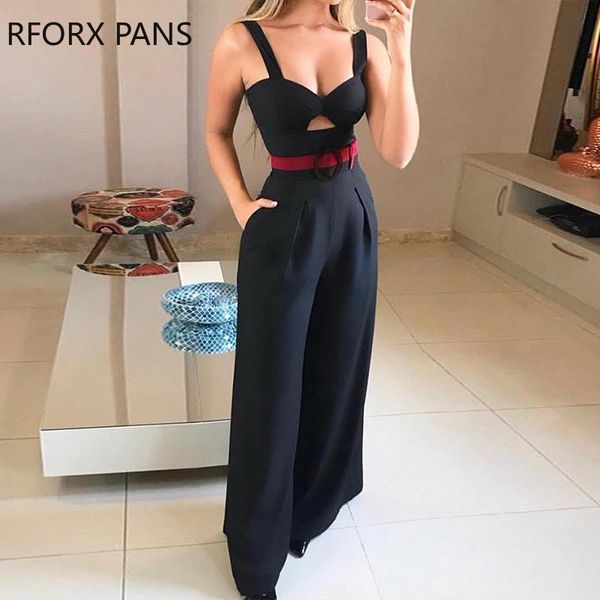 2011Cut Out Twist Front Wide Leg Jumpsuit Office Lady Casual Look for Women 2021, Black
2011Cut Out Twist Front Wide Leg Jumpsuit Office Lady Casual Look for Women 2021, Black