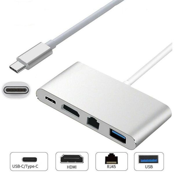 type-c to four-in-one high-definition adapter cable pd usb rj45 expansion dock hubs
type-c to four-in-one high-definition adapter cable pd usb rj45 expansion dock hubs