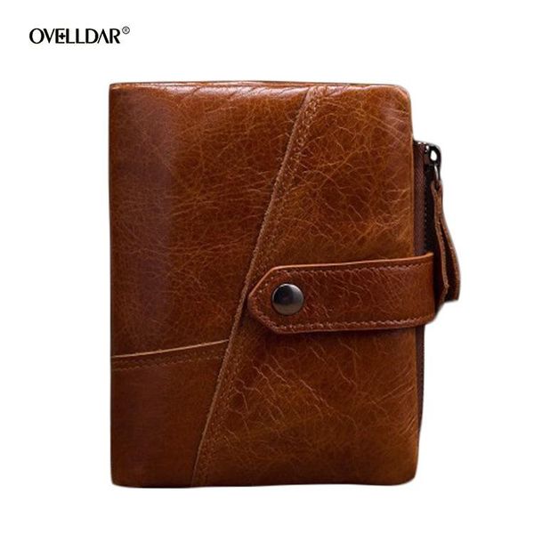 men's wallet genuine leather short cowhide zipper bag coin purse stitching clutch wallets, Red;black
men's wallet genuine leather short cowhide zipper bag coin purse stitching clutch wallets, Red;black