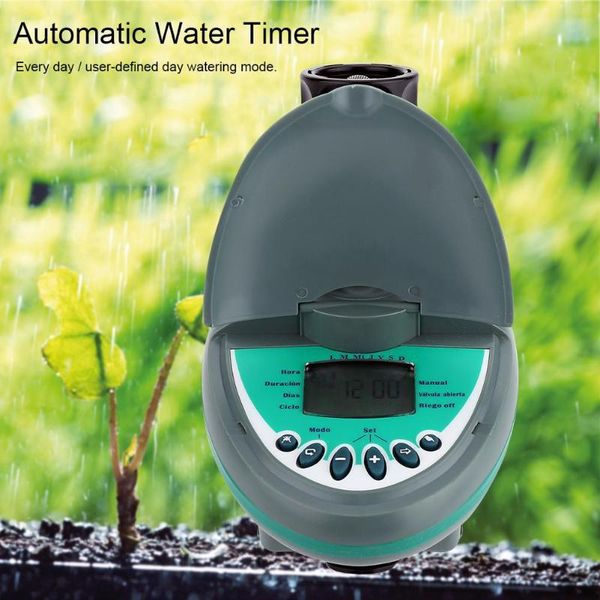 1pcs greenhouse garden automatic smart lcd display electronic water timer watering irrigation system controller equipments
1pcs greenhouse garden automatic smart lcd display electronic water timer watering irrigation system controller equipments