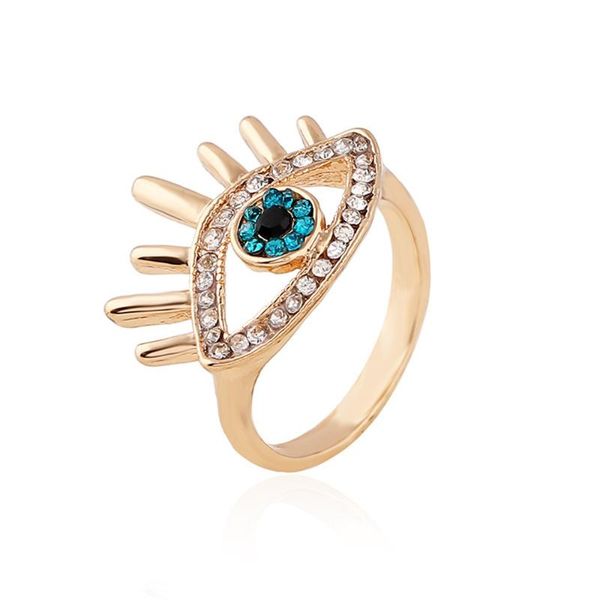 wedding rings crley classic gold color ring for women blue eye with eyelash rhinestone finger jewelry birthday gift drop, Slivery;golden 
wedding rings crley classic gold color ring for women blue eye with eyelash rhinestone finger jewelry birthday gift drop, Slivery;golden