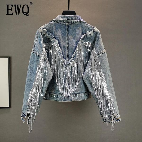 women's jackets ewq 2021 spring autumn oversized turn down collar full sleeve pockets tassel women fashion casual coat femals jacket ay, Black;brown
women's jackets ewq 2021 spring autumn oversized turn down collar full sleeve pockets tassel women fashion casual coat femals jacket ay, Black;brown