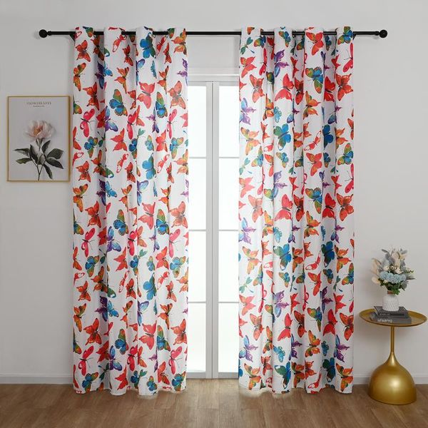 curtain & drapes multicolor butterfly print curtains for living room bedroom kids window vintage home decor panel d30
curtain & drapes multicolor butterfly print curtains for living room bedroom kids window vintage home decor panel d30