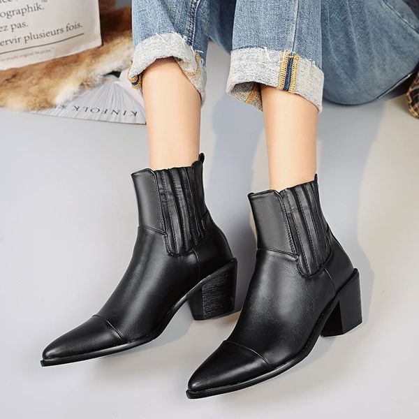 boots burgundy woman fashion winter warm ankle pointed toe chunky heel short faux leather zipper, Black
boots burgundy woman fashion winter warm ankle pointed toe chunky heel short faux leather zipper, Black